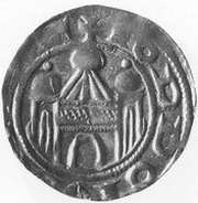 Denier - Henry V Dortmund mint, Holy Roman Empire, 1106-1125 reverse image