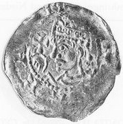 Denier - Henri V Mayence obverse image