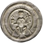 Denier Bracteate - Frederick I Altenburg mint, Holy Roman Empire, 1152-1190 reverse image