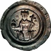 Denier Bracteate - Frederick I Altenburg, Holy Roman Empire, 1152-1190 reverse image