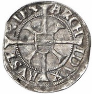 1 Kreuzer - Ferdinand I, Austria, 1521-1564 reverse image