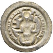 Denier Bracteate - Frederick I Altenburg, Holy Roman Empire, 1152-1190 reverse image