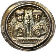 Denier Bracteate - Frederick I Gelnhausen obverse image
