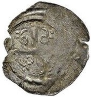 Denier - Frederick I Ravensburg mint, Holy Roman Empire, 1160-1170 reverse image