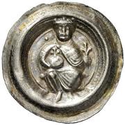 Denier Bracteate - Frederick I Frankfurt mint obverse image