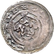 Denier - Frederick I Lübeck obverse image