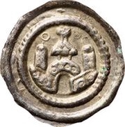 Denier Bracteate - Frederick I Ravensburg mint obverse image