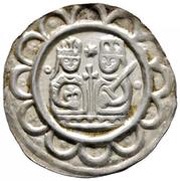 Denier Bracteate - Henry VI Donauworth mint obverse image