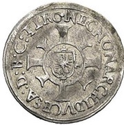 1 Kreuzer - Rudolf II Hall, Austria, 1602-1611 reverse image
