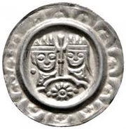 Denier Bracteate - Henry VI Donauworth mint obverse image