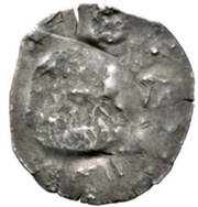 Denier - Henry VI, Philip and Otto IV Nuremberg mint, Holy Roman Empire, 1190-1210 reverse image