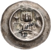 Denier Bracteate - Frederick II Frankfurt mint obverse image