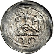1 Pfennig - Frederick II Hagenau, Holy Roman Empire, 1212-1250 reverse image
