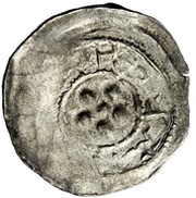 1 Pfennig - Frederick II Hagenau obverse image