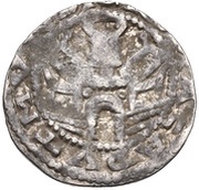 Denier - Frederick II, Holy Roman Empire, 1215-1250 reverse image