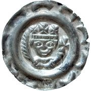 Denier Bracteate - Frederick II Donauwörth mint obverse image