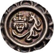 Denier Bracteate - Frederick II Donauworth mint obverse image