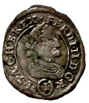 1 Kreuzer - Ferdinand II Graz obverse image