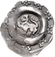 Denier - Frederick II Nuremberg mint obverse image