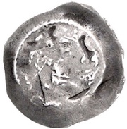 Denier - Frederick II Nuremberg mint, Holy Roman Empire, 1215-1250 reverse image