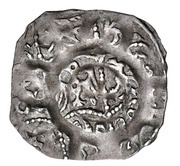Denier - Frederick II Nuremberg mint, Holy Roman Empire, 1220-1230 reverse image