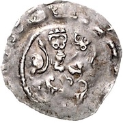 Denier - Frederick II and successors Eger mint obverse image