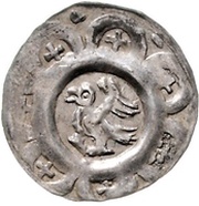 Denier - Frederick II and successors Eger mint obverse image