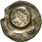 Denier - Frederick II and successors Eger mint, Holy Roman Empire, 1220-1300 reverse image