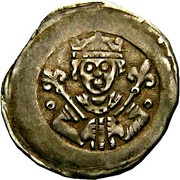 Denier - Frederick II and successors Eger mint obverse image