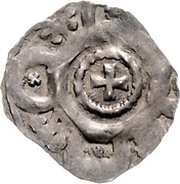Denier - Frederick II and successors Eger mint obverse image