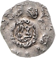 Denier - Frederick II and successors Eger mint, Holy Roman Empire, 1220-1300 reverse image