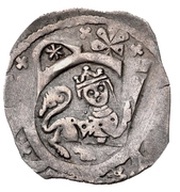 Denier - Frederick II Nuremberg mint obverse image