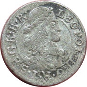 1 Kreuzer - Leopold I Hall obverse image