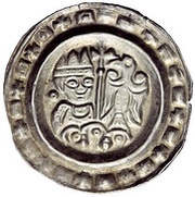 Denier Bracteate - Frederick II Ulm mint obverse image
