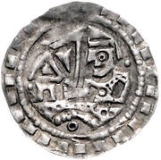 Denier Bracteate - Frederick II Ulm mint obverse image