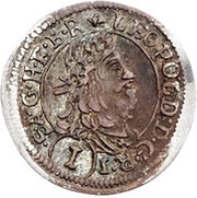 1 Kreuzer - Leopold I St Veit obverse image