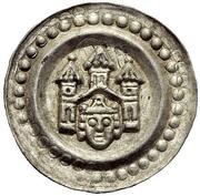 Denier Bracteate - Frederick II Ravensburg mint obverse image