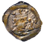 Denier - Frederick II Nuremberg mint obverse image