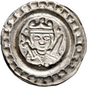 Denier Bracteate - Conrad IV Ulm mint, Holy Roman Empire, 1245-1250 reverse image