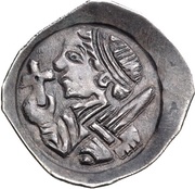 Denier - Conrad IV Nuremberg mint obverse image