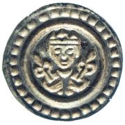 Denier Bracteate - Conrad IV Ulm mint, Holy Roman Empire, 1250-1270 reverse image