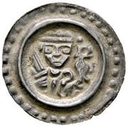 Denier Bracteate - Conrad IV Ulm mint obverse image