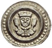 Denier Bracteate - Conrad IV Ulm mint obverse image