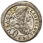 1 Kreuzer - Leopold I Graz obverse image