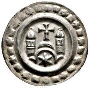 Denier Bracteate Ravensburg mint obverse image
