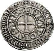 Groschen Tournois - Charles IV Frankfurt mint obverse image