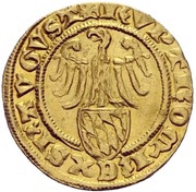 Goldgulden - Rupert Frankfurt mint obverse image