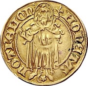 Gold guilder - Sigismund as king of the Romans; Dortmund mint reverse image