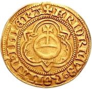 Goldgulden - Frederick III Frankfurt mint obverse image