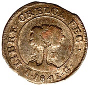 ½ Real State of Honduras - Provisional reverse image